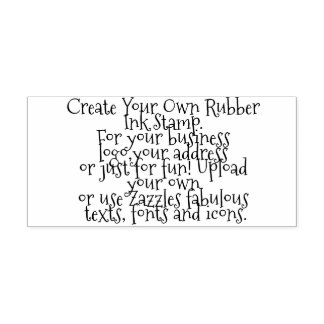 独自の作成パーソナライズされた セルフインキングスタンプ