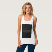 独自の作成パーソナライズされた タンクトップ (正面フル)