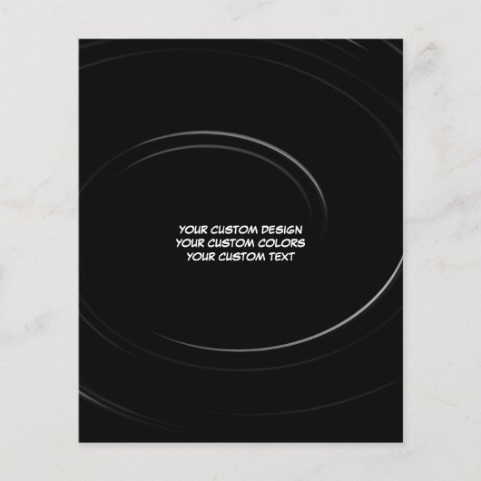 独自の作成パーソナライズされた チラシ (正面)