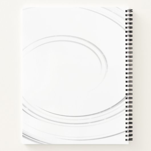 独自の作成パーソナライズされた ノートブック (裏面)