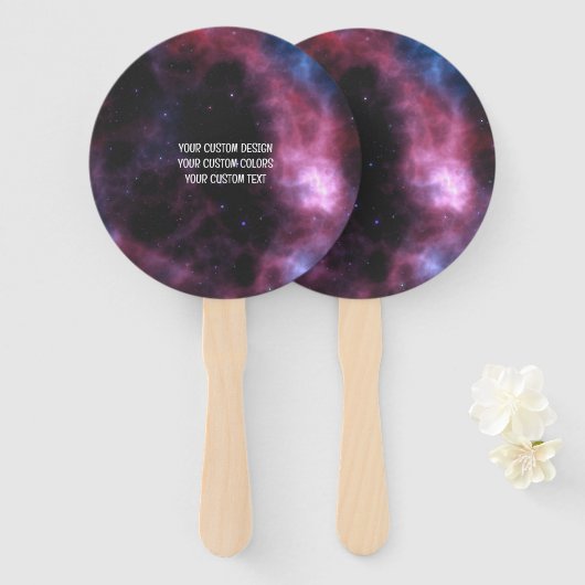 独自の作成パーソナライズされた ハンドファン (正面&裏面)