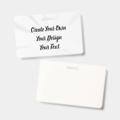 独自の作成パーソナライズされた バッジ (正面＆裏面)