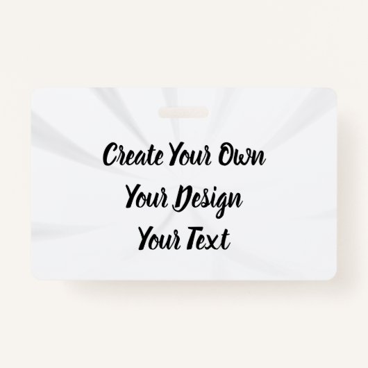 独自の作成パーソナライズされた バッジ (正面)