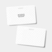 独自の作成パーソナライズされた バッジ (正面＆裏面)