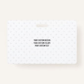 独自の作成パーソナライズされた バッジ (正面)