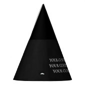 独自の作成パーソナライズされた パーティーハット (左)