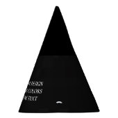 独自の作成パーソナライズされた パーティーハット (右)