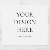 独自の作成パーソナライズされた ビールラベル (シングルラベル)