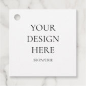 独自の作成パーソナライズされた フェイバータグ (正面)