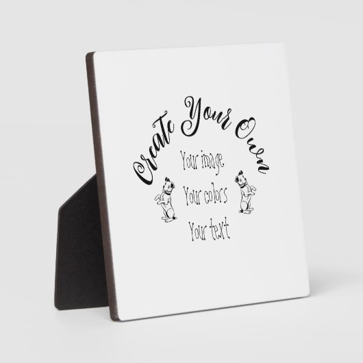 独自の作成パーソナライズされた フォトプラーク (正面)