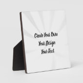 独自の作成パーソナライズされた フォトプラーク (正面)