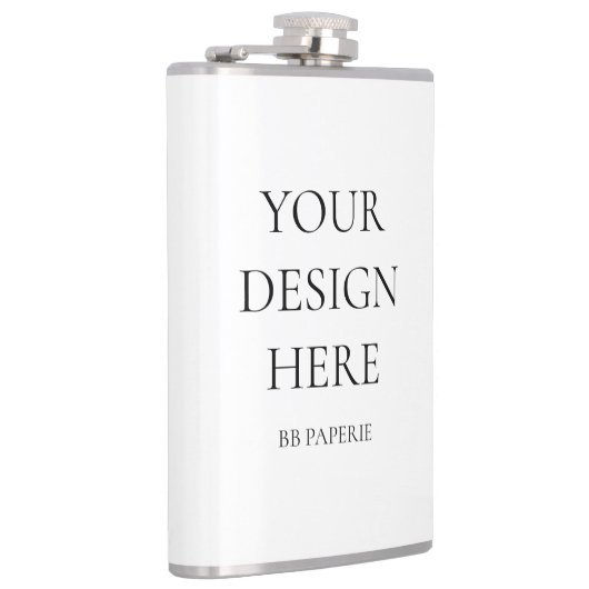 独自の作成パーソナライズされた フラスク (右)