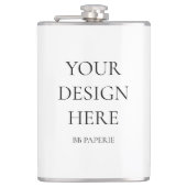 独自の作成パーソナライズされた フラスク (正面)
