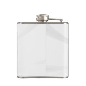 独自の作成パーソナライズされた フラスク (裏面)