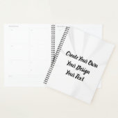 独自の作成パーソナライズされた プランナー手帳 (ディスプレー)