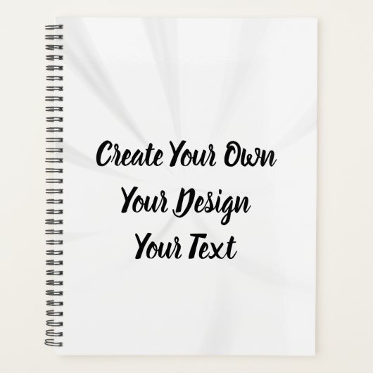 独自の作成パーソナライズされた プランナー手帳 (正面)