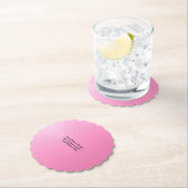 独自の作成パーソナライズされた ペーパーコースター (インサイチュ)