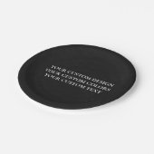 独自の作成パーソナライズされた ペーパープレート (アングル)