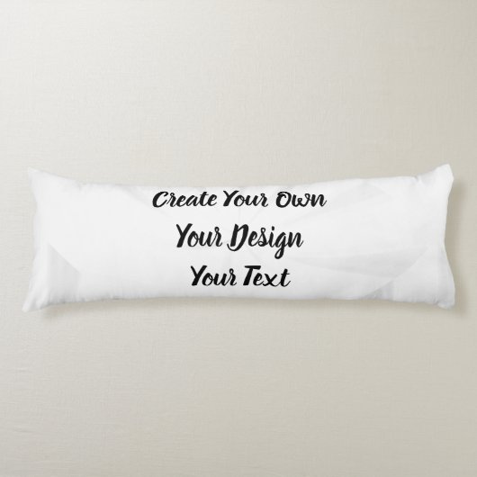 独自の作成パーソナライズされた ボディピロー (正面)