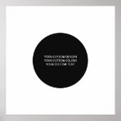 独自の作成パーソナライズされた ポスター (正面)