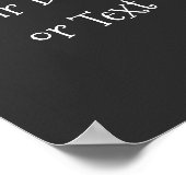 独自の作成パーソナライズされた ポスター (角)