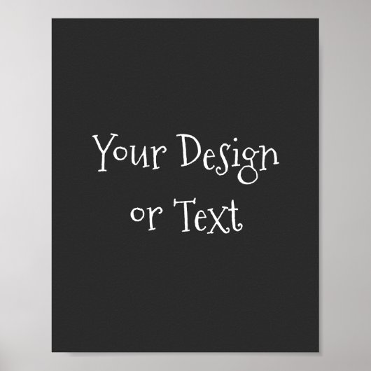 独自の作成パーソナライズされた ポスター (正面)