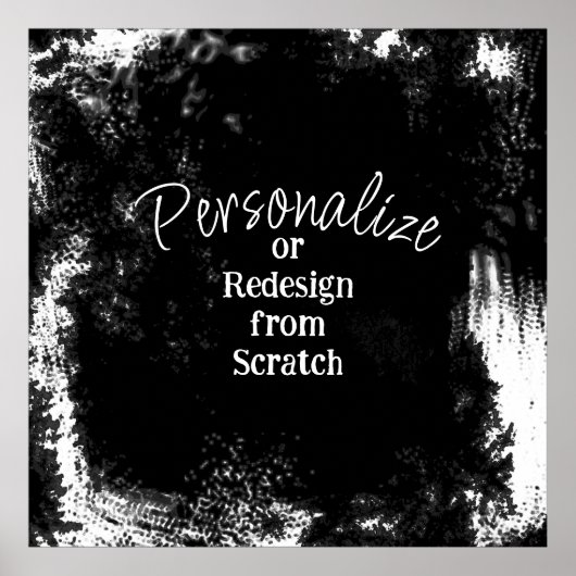 独自の作成パーソナライズされた ポスター (正面)