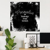 独自の作成パーソナライズされた ポスター (ホームオフィス)