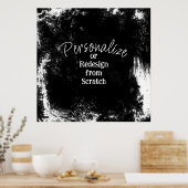 独自の作成パーソナライズされた ポスター (キッチン)