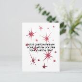 独自の作成パーソナライズされた ポストカード (スタンド正面)