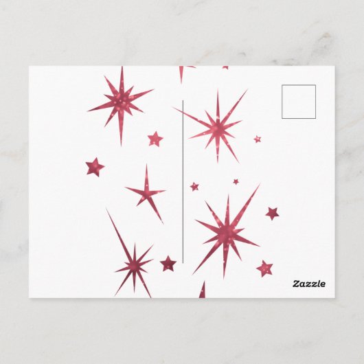 独自の作成パーソナライズされた ポストカード (裏面)