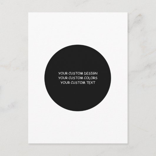 独自の作成パーソナライズされた ポストカード (正面)