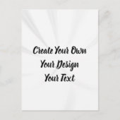 独自の作成パーソナライズされた ポストカード (正面)