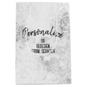 独自の作成パーソナライズされた ミディアムペーパーバッグ (正面)