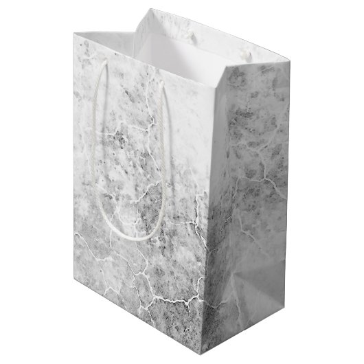 独自の作成パーソナライズされた ミディアムペーパーバッグ (裏面アングル)