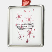 独自の作成パーソナライズされた メタルオーナメント (左)