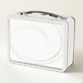 独自の作成パーソナライズされた メタルランチボックス (裏面)