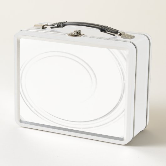 独自の作成パーソナライズされた メタルランチボックス (正面)