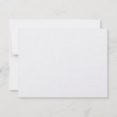 独自の作成パーソナライズされた 出欠カード (正面)