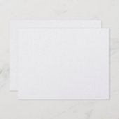 独自の作成パーソナライズされた 出欠カード (正面/裏面)