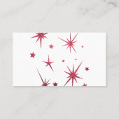 独自の作成パーソナライズされた 名刺 (裏面)