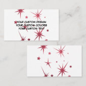 独自の作成パーソナライズされた 名刺 (正面/裏面)