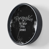 独自の作成パーソナライズされた 壁時計 (傾斜)