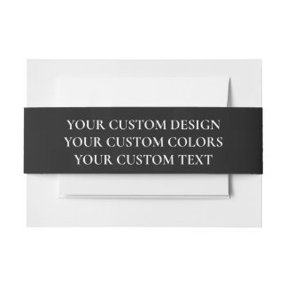 独自の作成パーソナライズされた 招待状ベリーバンド