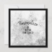 独自の作成パーソナライズされた 招待状 (正面)