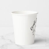 独自の作成パーソナライズされた 紙コップ (右)