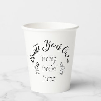 独自の作成パーソナライズされた 紙コップ