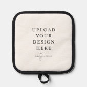 独自の作成パーソナライズされた 鍋敷き (正面)