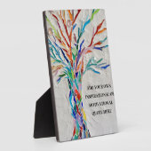 独自の作成感動的/やる気を起こさせる引用文 フォトプラーク (側面)