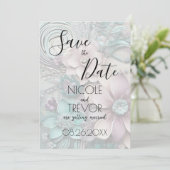 独自の作成 – かわいらし紙花 セーブザデート (スタンド正面)